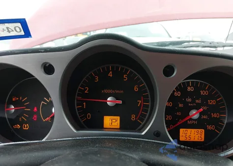 2006 Nissan 350Z Touring from USA, damaged, VIN JN1AZ36A56M480214